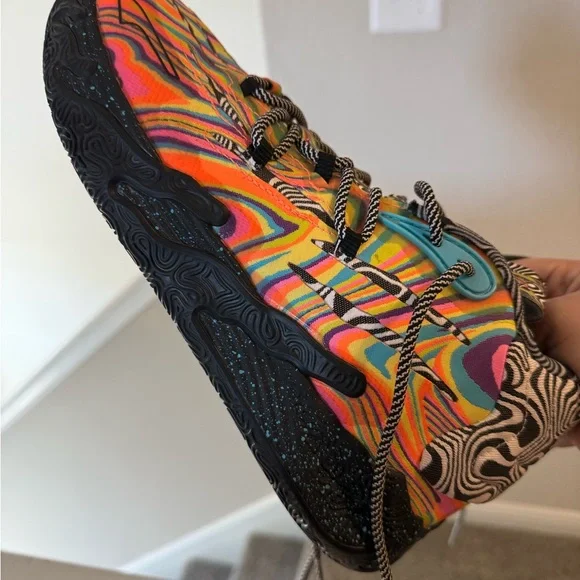 Puma LaMelo Ball MB.03 - Dexter's Laboratory - Men Sneakers 379330-01 Size 8 - Picture 8 of 9